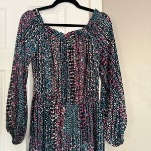 Buddy Love Multicolor Off The Shoulder Maxi Dress Event Date Night Resortwear